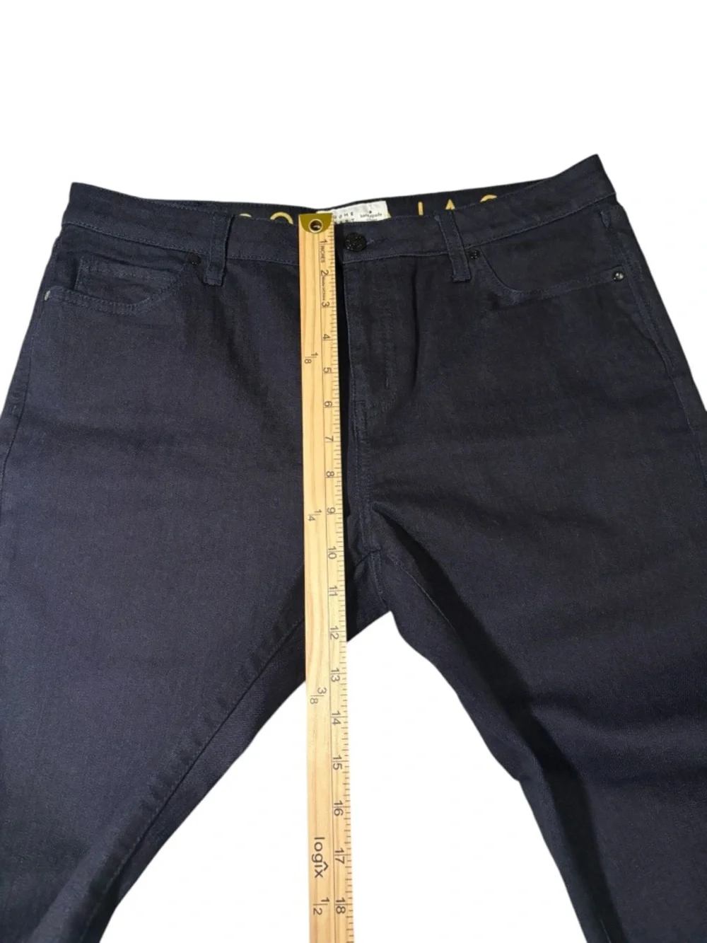 Kate Spade Broome Street Dark Wash Jeans Size 31 Straight Leg Ankle Stretch